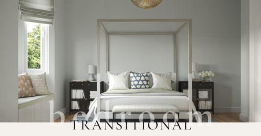 Transitional Bedroom - Image 6