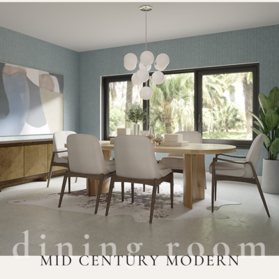Mid Century Modern Dining Room